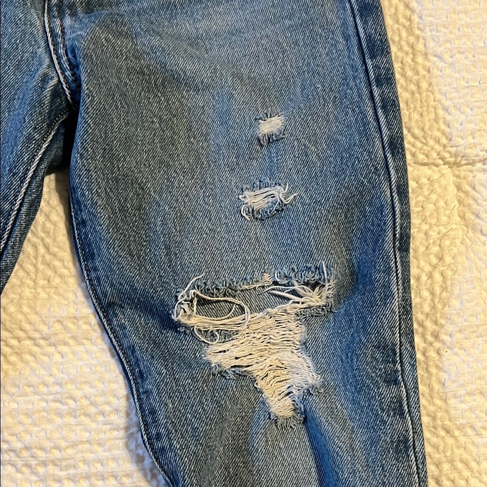 Classic Blue Distressed Women Jeans Levi’s - Picture 8 of 11